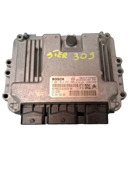 Sterownik KOMPUTER SILNIKA ECU PEUGEOT CITROEN 9653958980