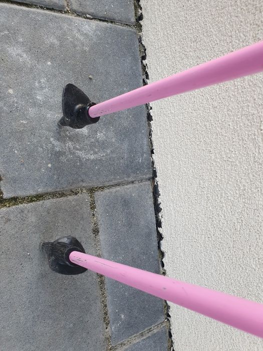 Kije kijki nordic walking trekingowe 105 cm Spokey Lipstick różowe