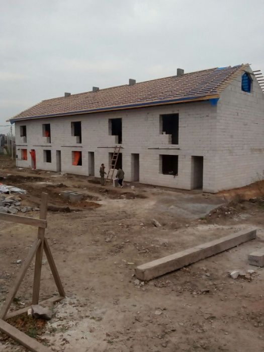 Кладка газбетон, пеноблок, кирпич, строительные работы, фундамент