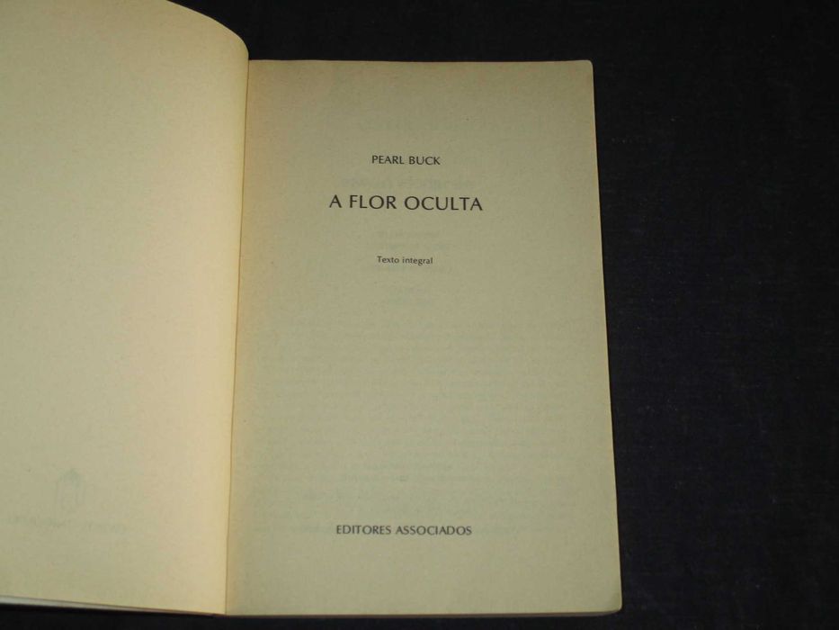 Livro A Flor Oculta Pearl Buck Unibolso