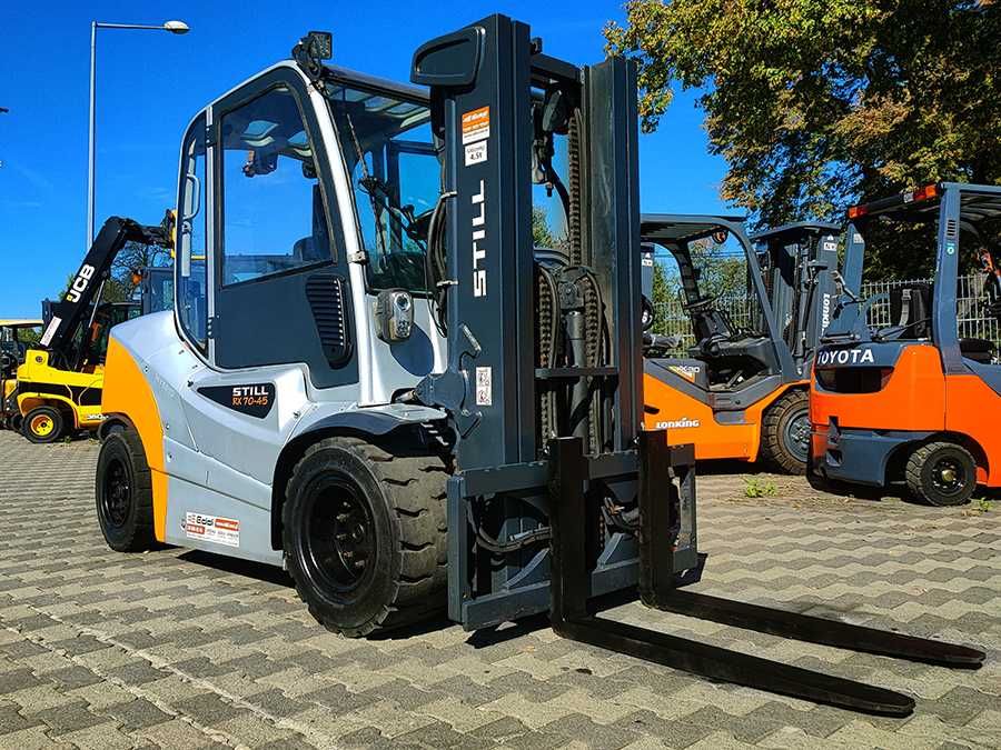 Wózek widłowy Still RX70-45T 4,5 tony Diesel Triplex 4,1 m 4500kg 2015