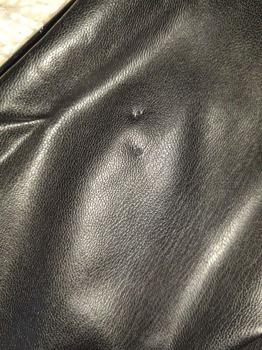 Штани з еко-шкіри для дівчинки на 11 років.