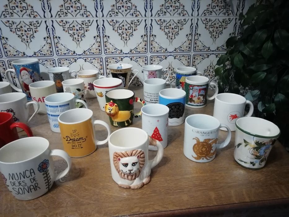 33 Canecas Loiça Novas Algumas C 60 anos