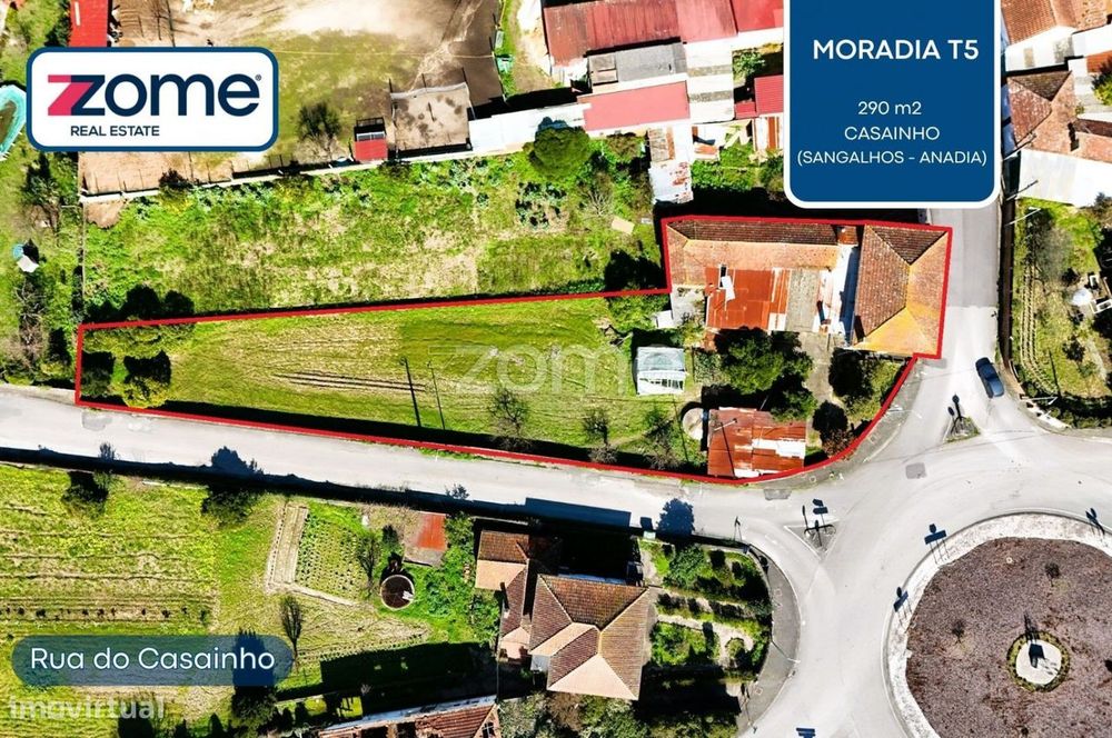 Moradia T5 com Terreno Amplo | Sangalhos | Oportunidade Única