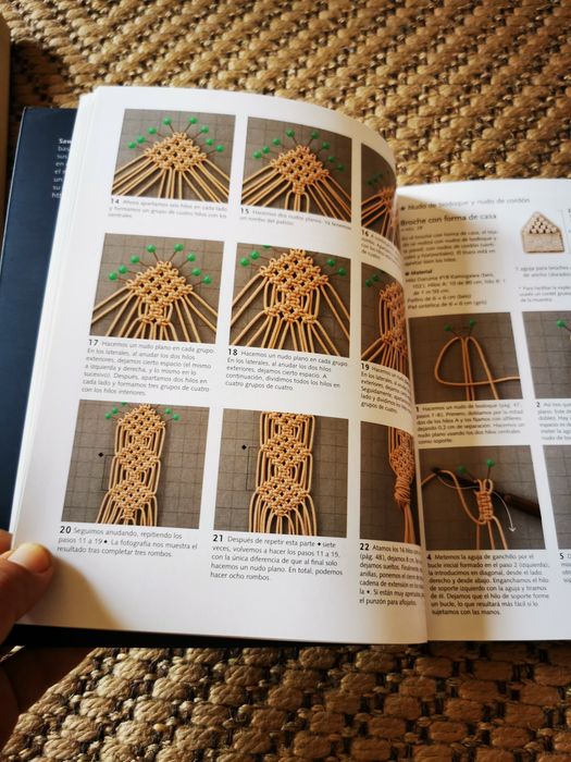 Livro prático joias macrame 4 euros