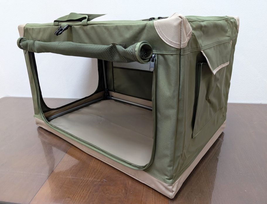 Zooplus Basics Składany Transporter dla Psa Basic M 76x50,5x48cm ZWR