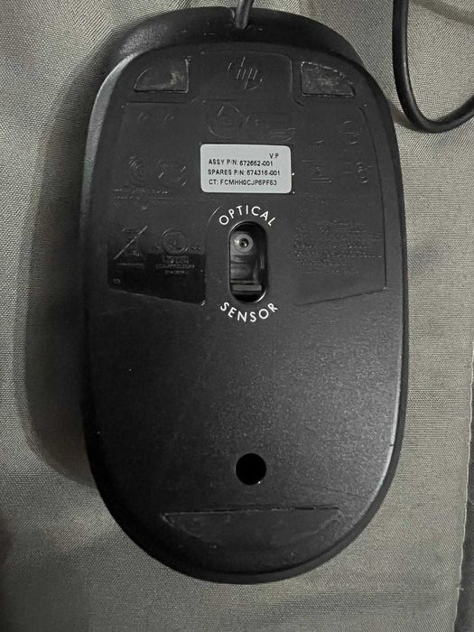 2 ratos USB (HP + Logitech)