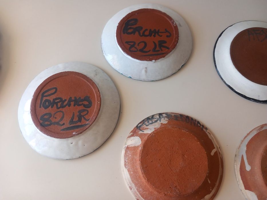 Pratos decorativos pintado à mão