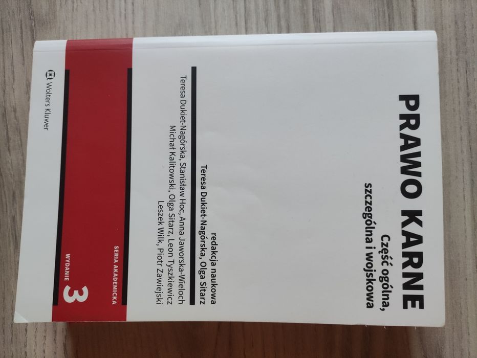 Podręcznik "Prawo karne"