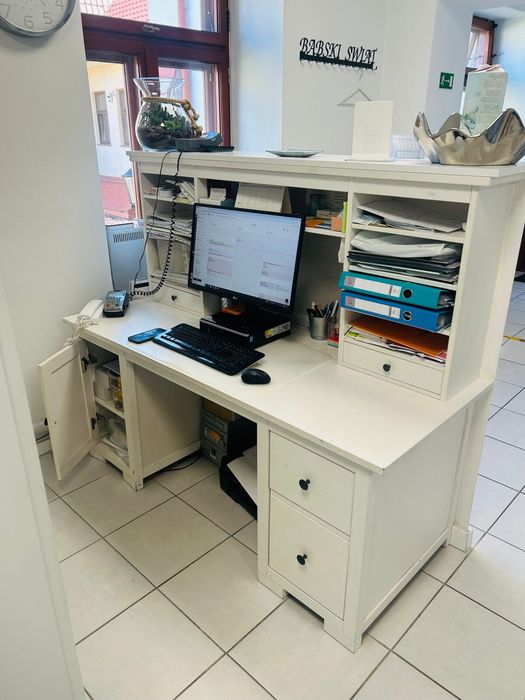 Biurko z nadstawka Hemnes Ikea tylko do poniedzialku 22.06
