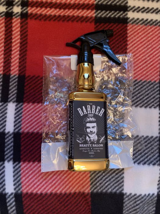 Перукарський розпилювач пластиковий для води Barber 500мл