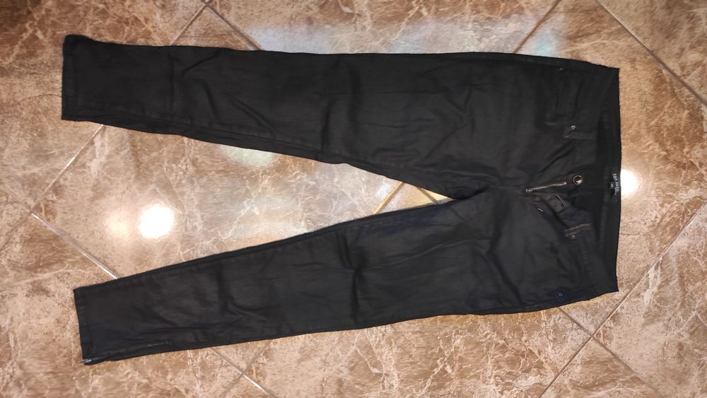 Czarno złote spodnie