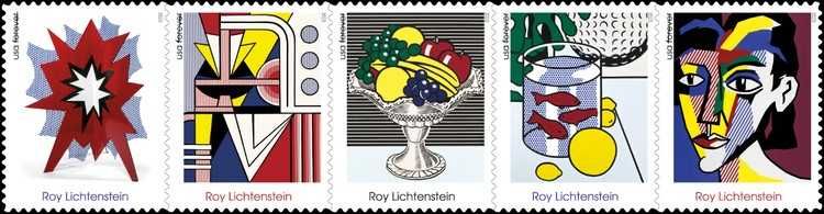 VENDA - FILATELIA - Emissão "Roy Lichtenstein - Artista Plástico"