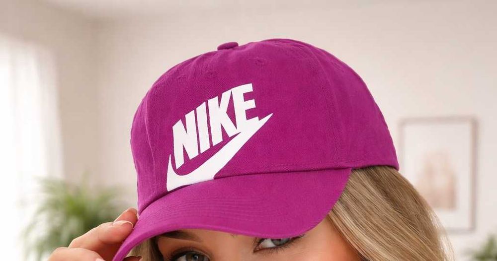 Czapka Nike z daszkiem różowa