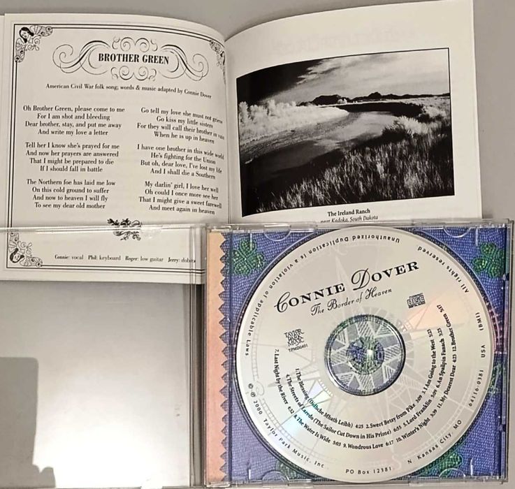 Фірмений CD Connie Dover The Border Of Heaven