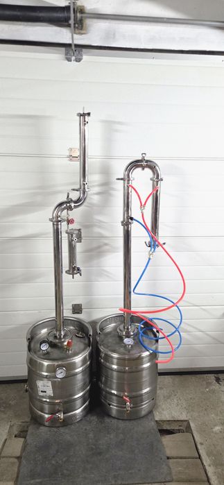 Пивний кег переварений на куб