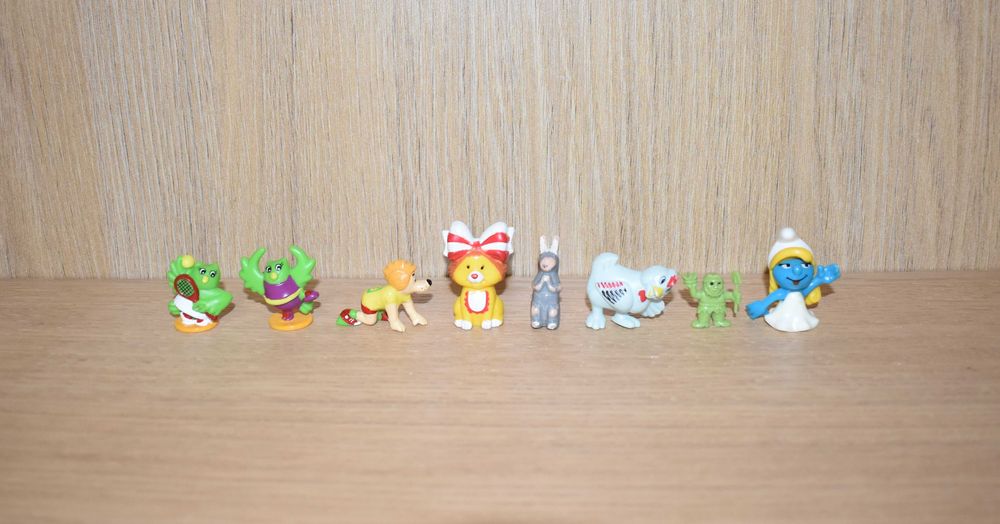 8 Figuras policromáticas - (Lote 8)