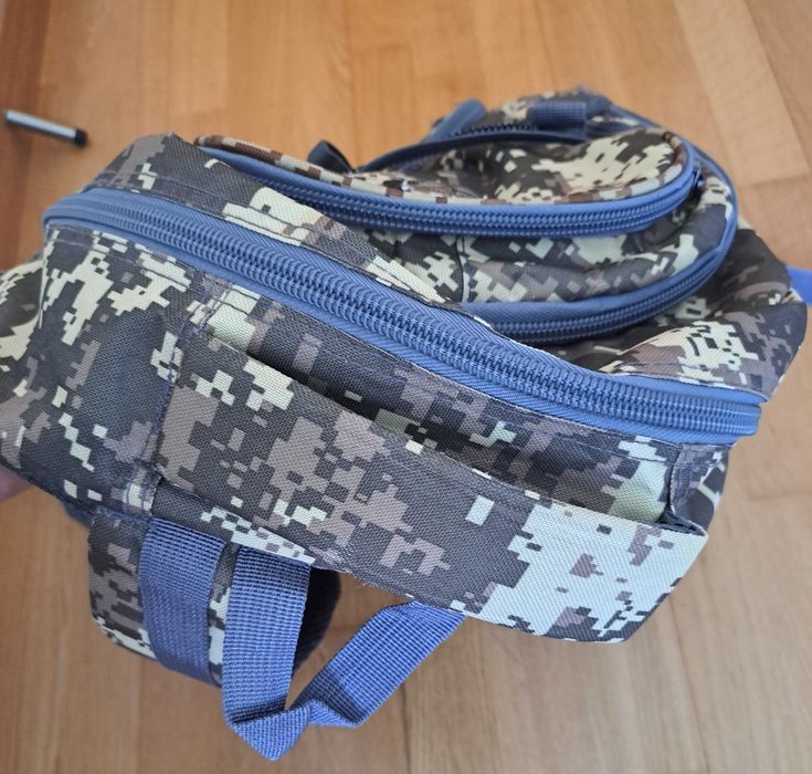 Mochila camuflada - ideal para caminhadas