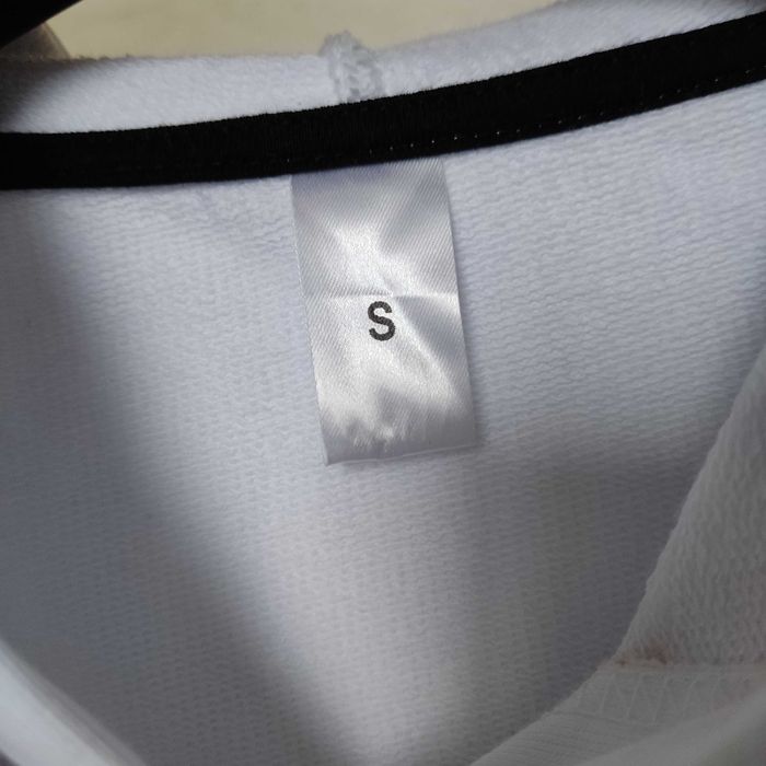 Krótka bluza Crop top Queen Gang Olimp S 36 biała