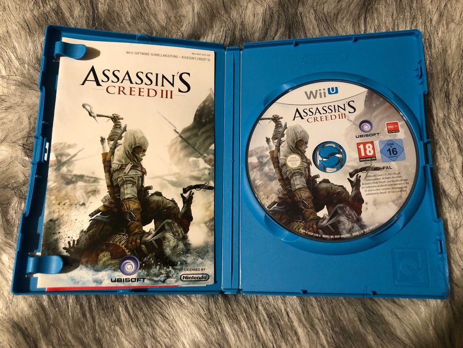 Assassins Creed 3 (диск, гра для Nintendo Wii U)