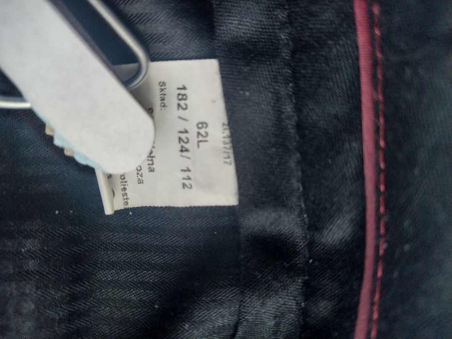 Garnitur męski kompletny