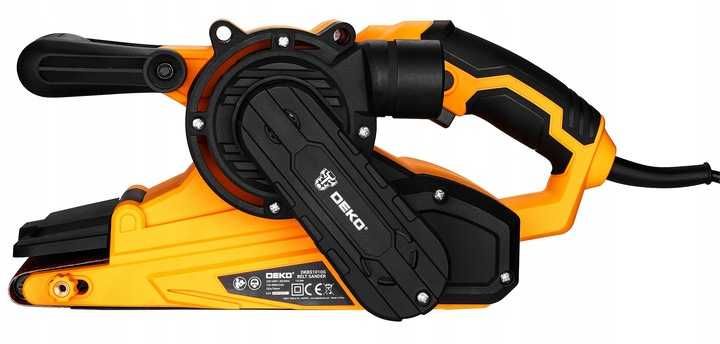 Szlifierka Taśmowa Sieciowa Do Drewna 1010W Czyszczarka Taśmówka Deko