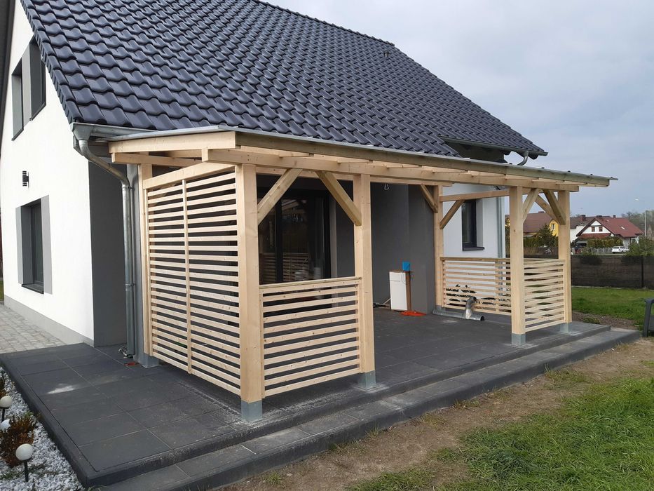 WIĄZARY DACHOWE na wiaty domki drewniane letniskowe gotowa KRATOWNICA