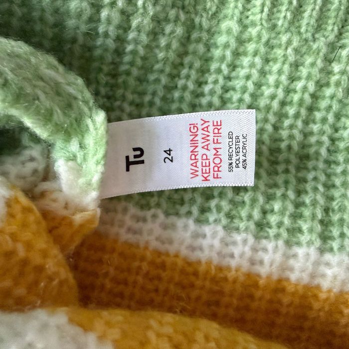 Новий светр в смужку TU, розмір XL