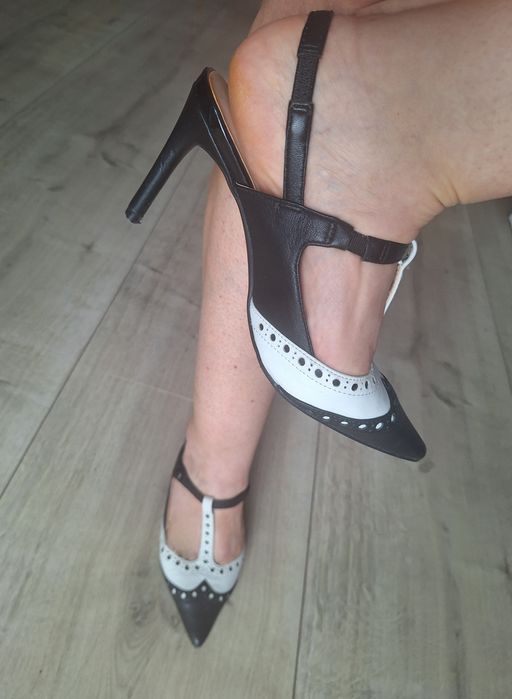 Marks & Spencer retro vintage szpilka r. 36