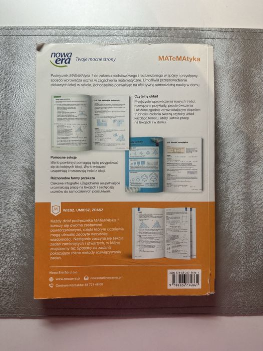Podręcznik Matemtyka klasa 1