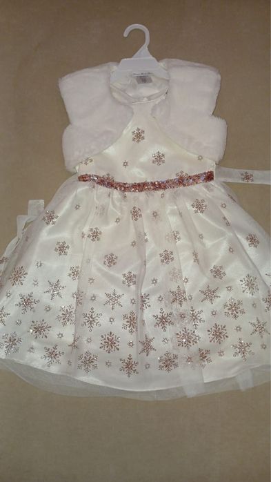 Сукня для дівчинки -сніжинки