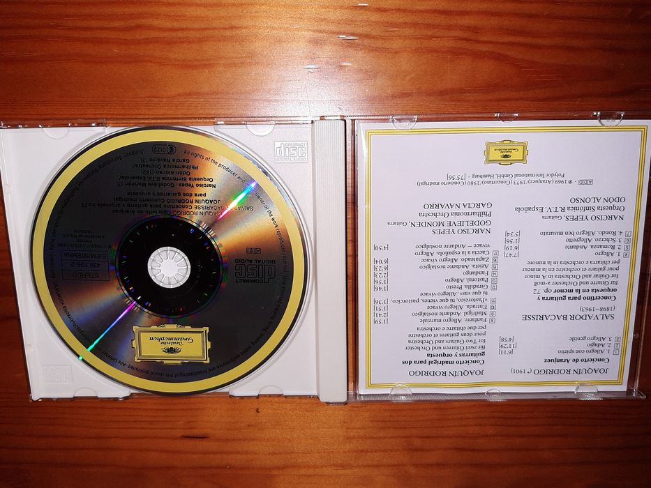 CD Narciso Yepes - Rodrigo Concierto de Aranjuez