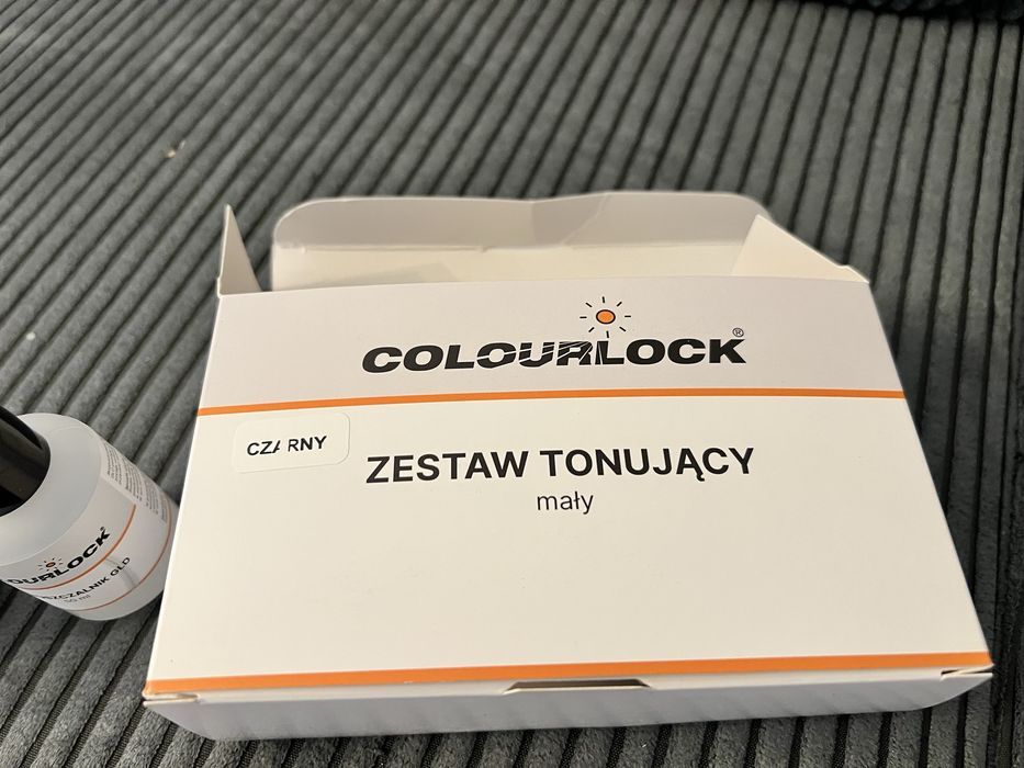 Farba Do Skóry Czarna Zestaw Do Renowacji Kierownicy w Aucie 3x 50ml