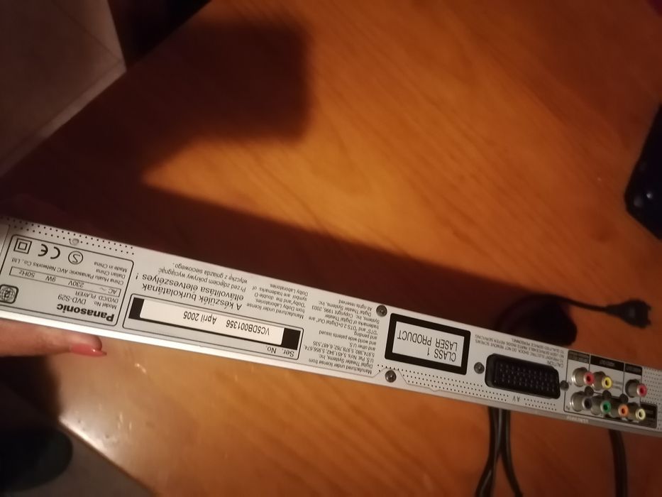 Leitor de DVD /CD Panasonic