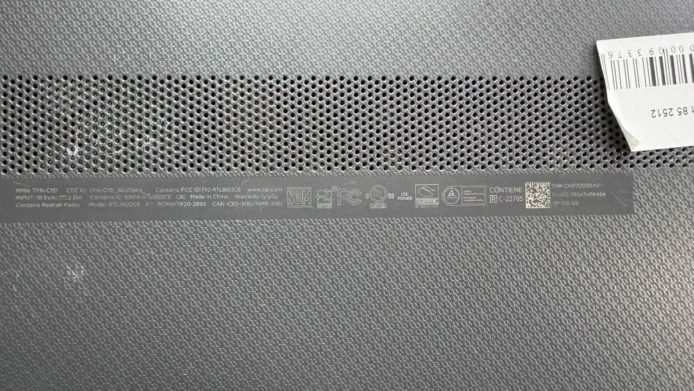 Ноутбук HP Pavilion 255 G9 3-5425U / 8GB / SSD 256GB / FHD IPS
