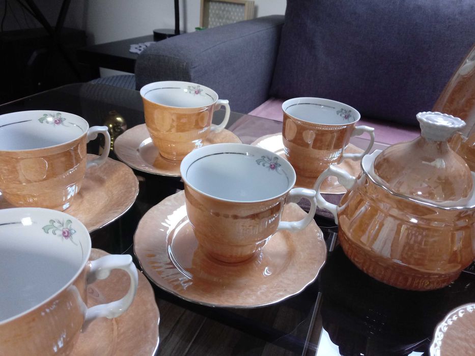Porcelana włocławek  komplet kawowy