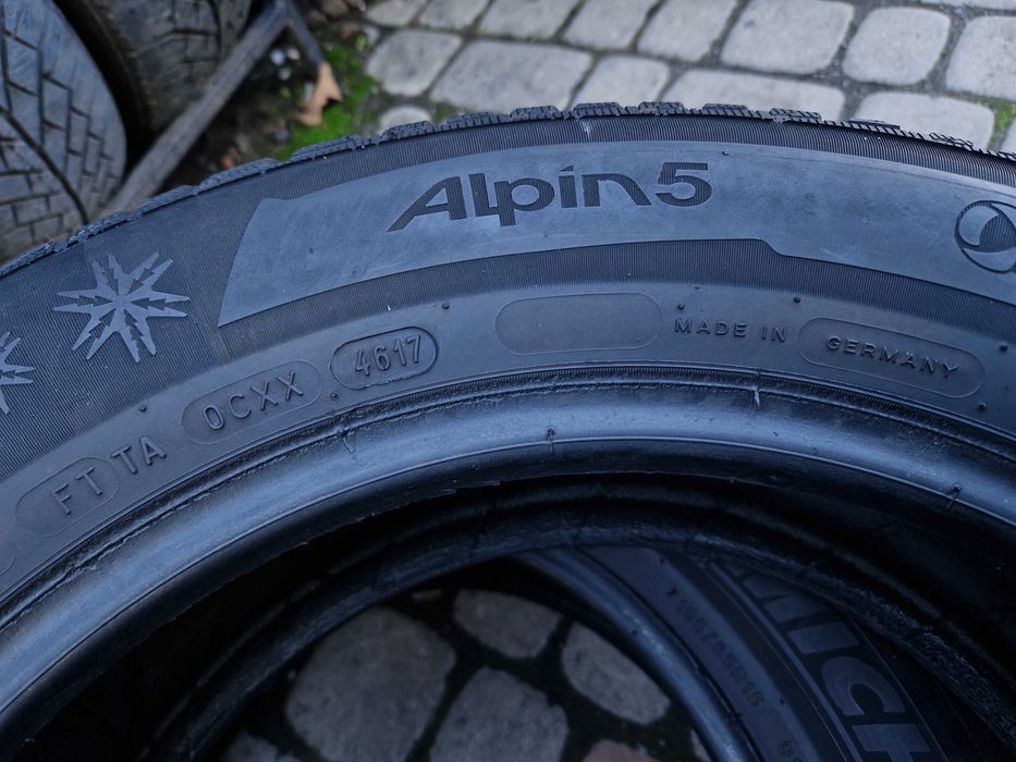 195/65R15 Michelin Alpin 5 91T Зима склад шини резина шины покрышки Мішелін