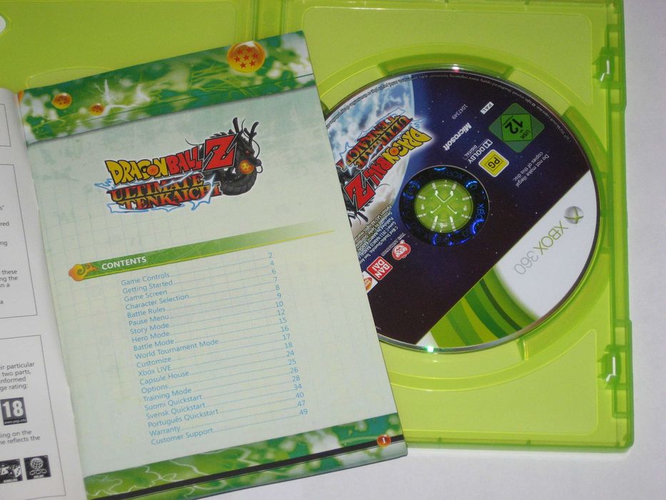 Gra Dragon Ball Z Ultimate Tenkaichi X360 Xbox360 jak NOWA! polecam