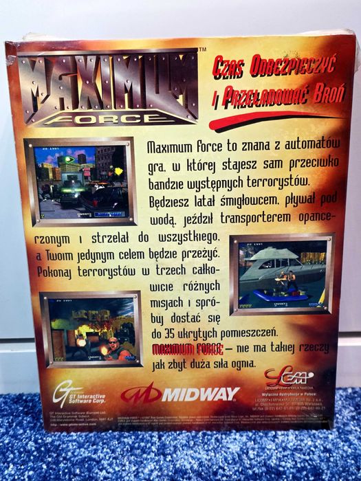 Maximum Force (1997) - Big Box - PC PL