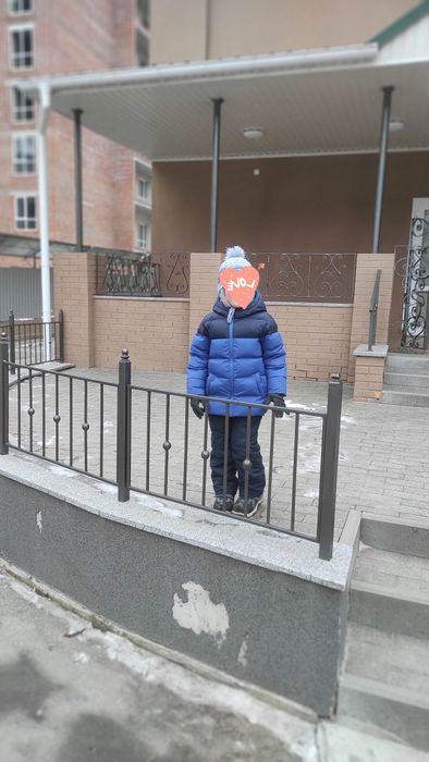 Пуховик дитячий 120 см