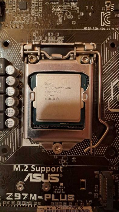 Bundle Intel Core i7-4790K / Board Asus Z97M-Plus LGA 1150 / 32GB DDR3 G.Skill Ripjaws Ram