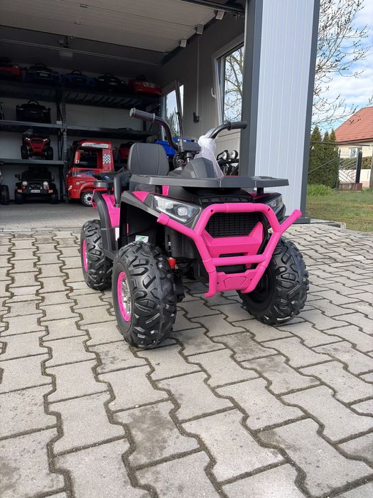 Duży Quad na Akumulator XMX607 4 x 45 Watt Różowy