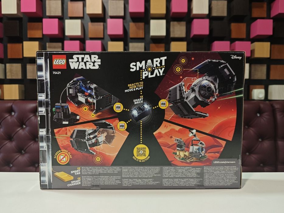 LEGO 75421 Star Wars SMART Play: Винищувач TIE Дарта Вейдера.: 3