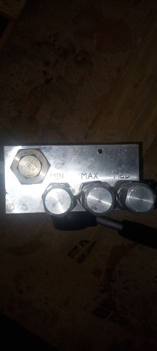 Valvula de redução/aumento pressão