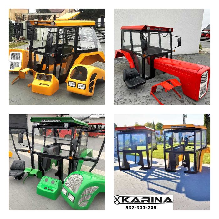 kabina ciągnikowa c330 MF 255 URSUS c360 super dodatki