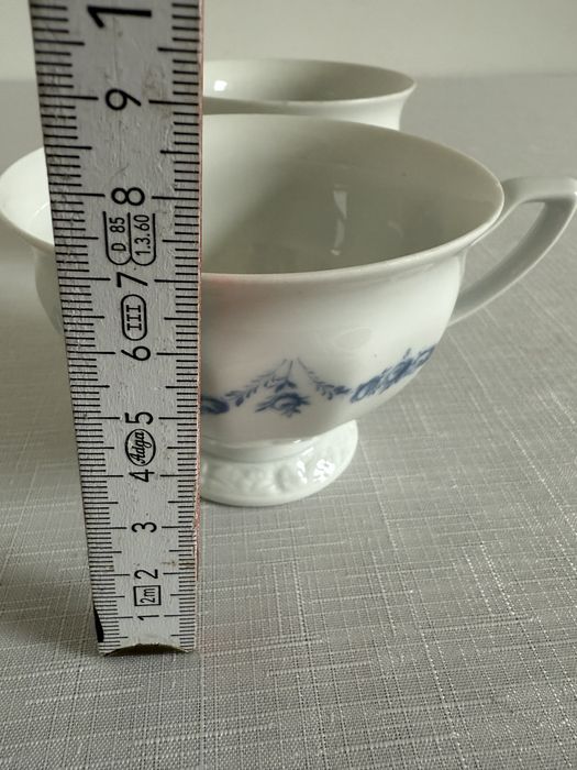 Filiżanki Rosenthal Biala Maria Blau