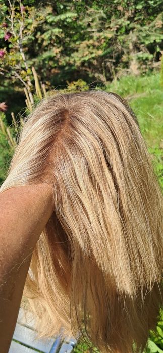 Topper blond 45cm