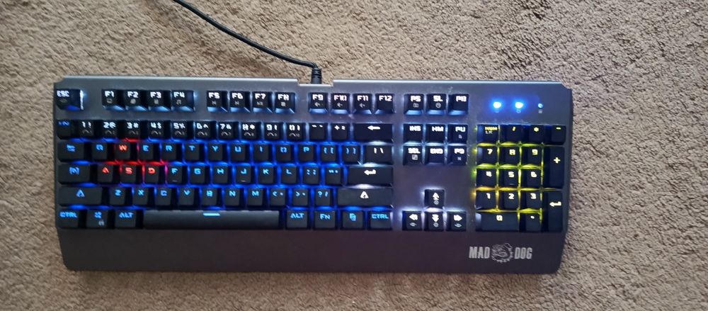 Klawiatura MAD DOG gk600 Brown outemu