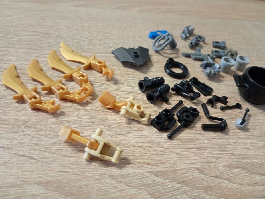 Akcesoria elementy LEGO City, Castle, Batman, Ninjago itp.