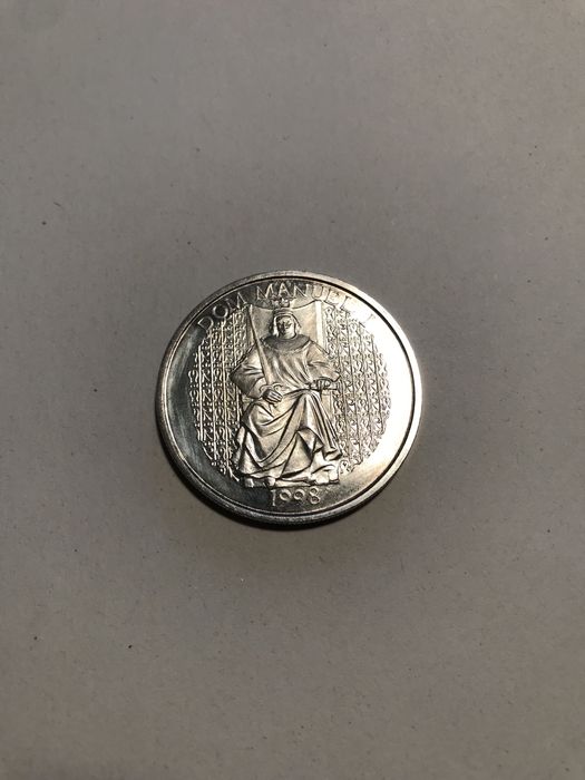 1 Moeda de Prata 1000 Escudos Dom Manuel I - 1998